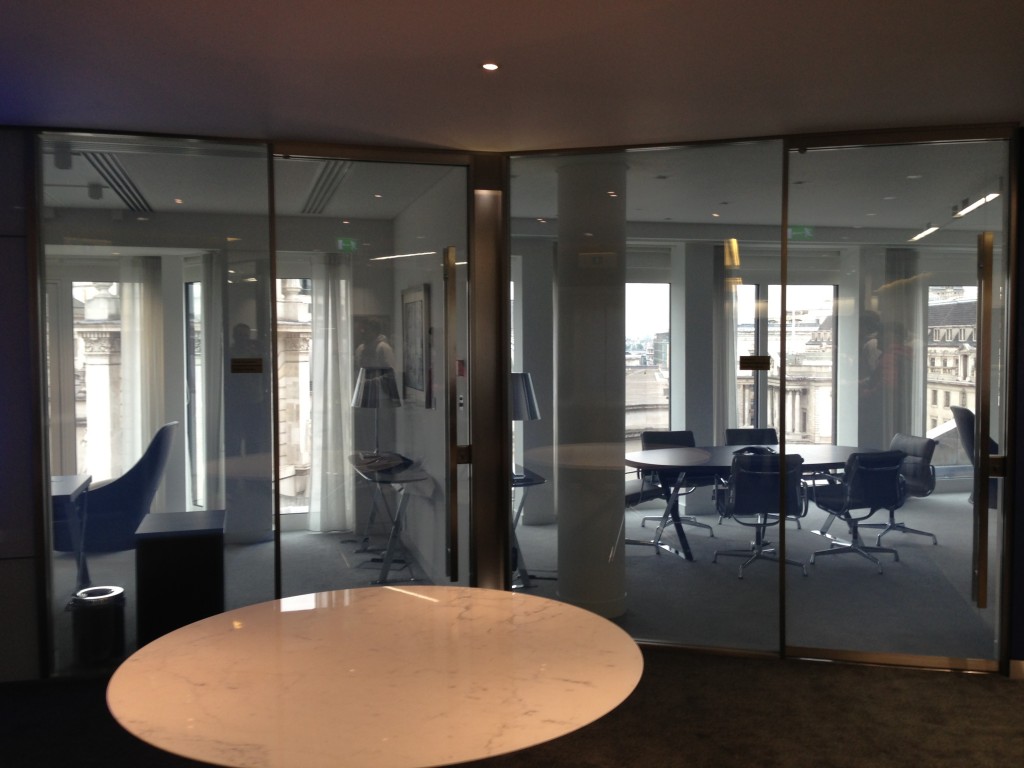 Switchable glass at Nationwide's London HQ