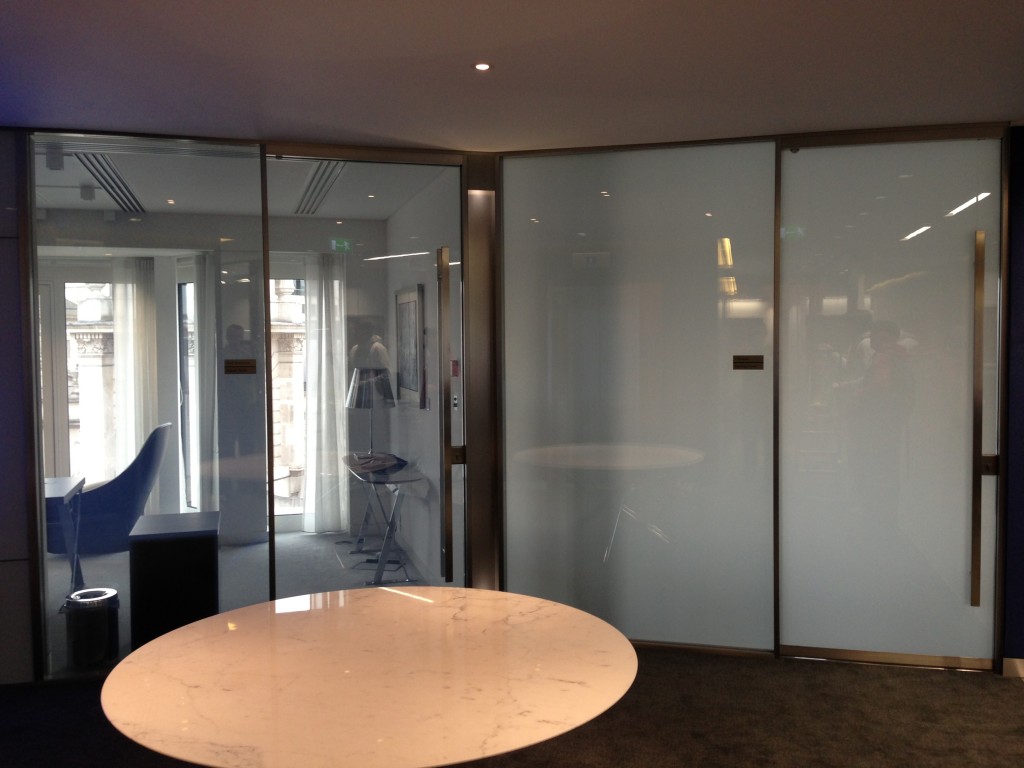 Switchable Glass at Nationwide's London office