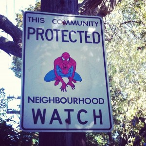 Superhero Sign